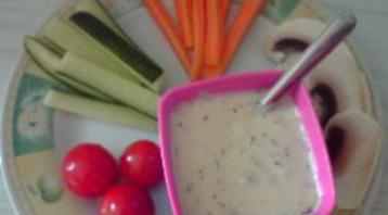 Photo recette Bâtonnets de légumes sauces au yaourt