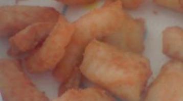 Photo recette Bouchées de poisson frit