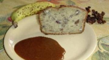 Photo recette Cake à la banane et sa sauce caramel