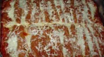 Photo recette Cannelloni aux feuilles de blettes et jambon
