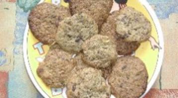 Photo recette Cookies au chocolat noisettes d'Axel