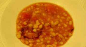 Photo recette Haricots blancs à la tomates