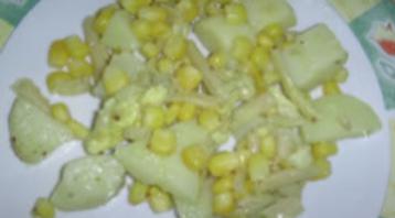 Photo recette Salade jaune