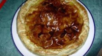 Photo recette Tourte chocolat pommes bananes